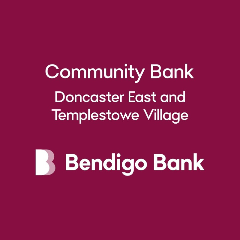 bendigo bank doncaster east and templestowe village logo